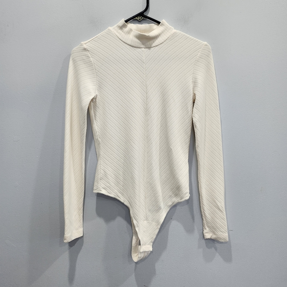 KNIX Papaya Mock Neck Longsleeve Bodysuit